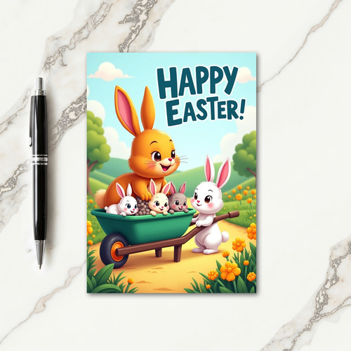 Happy Springtime Critters Card