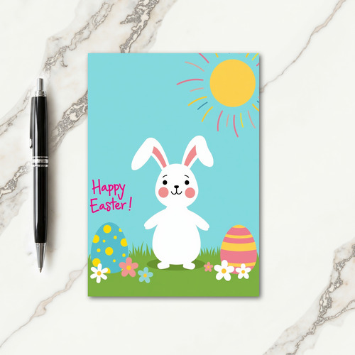 Happy Springtime Lagomorph Card