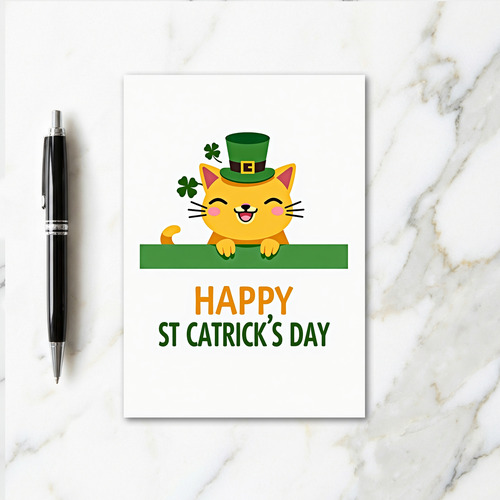 Happy St Catricks Day Card