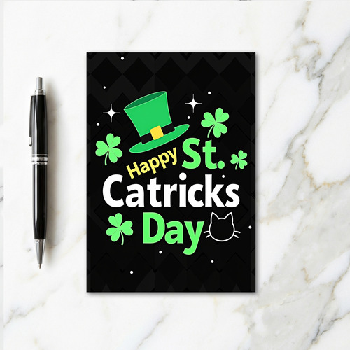 Happy St Catricks Day Fun Card