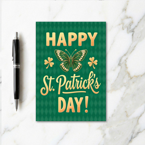 Happy St Patricks Day Art Card