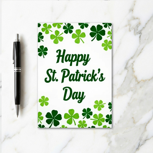 Happy St Patricks Day Card
