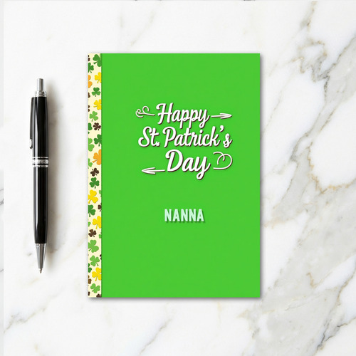 Happy St Patricks Day Nanna Card