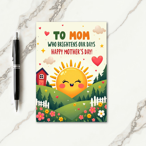 Happy Sunny Day Card