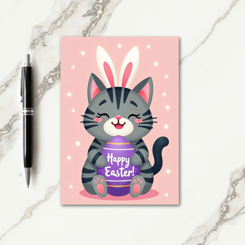 Happy Tabby Celebration Card