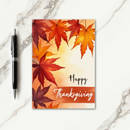 Happy Thanksgiving Blessed Card thumbnail