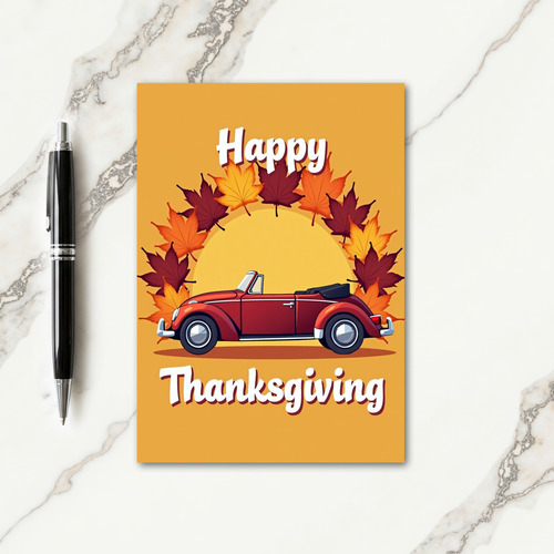 Happy Thanksgiving Convertible Card thumbnail