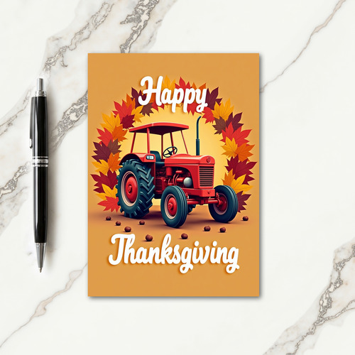 Happy Thanksgiving Farm Card thumbnail