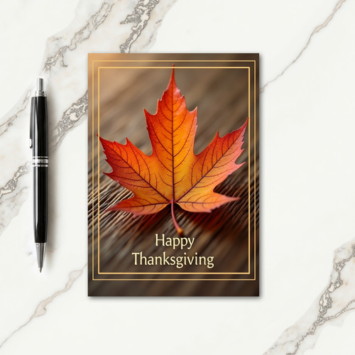 Happy Thanksgiving Frame Card thumbnail