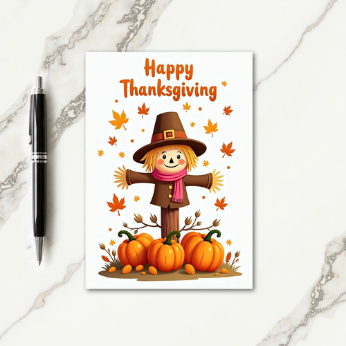 Happy Thanksgiving Friend Card