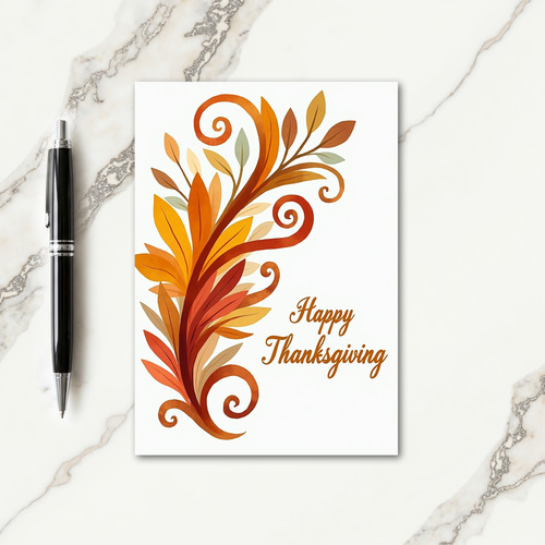 Happy Thanksgiving Grace Card thumbnail