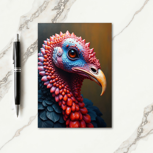 Happy Thanksgiving Grand Bird Card