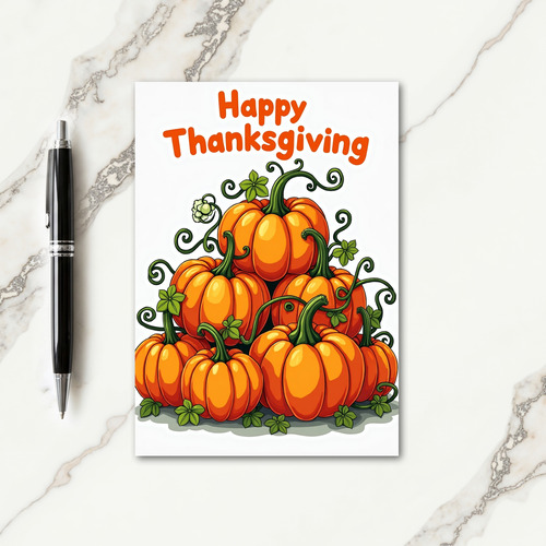 Happy Thanksgiving Green Card thumbnail