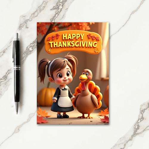 Happy Thanksgiving Joy Card