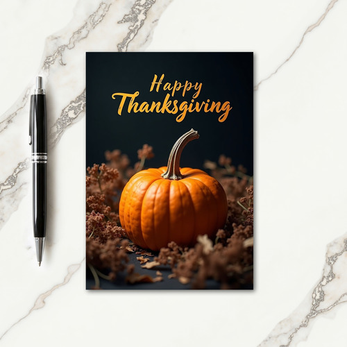 Happy Thanksgiving Richness Card