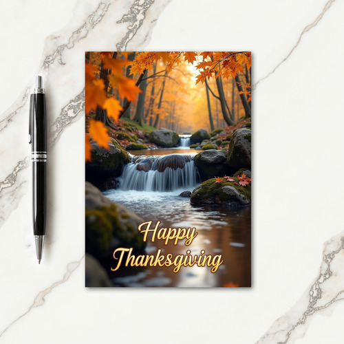 Happy Thanksgiving River Card thumbnail