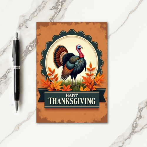 Happy Thanksgiving Season Card