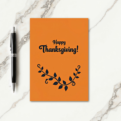 Happy Thanksgiving Wishes Card