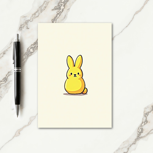 Happy Treat Bunny Card