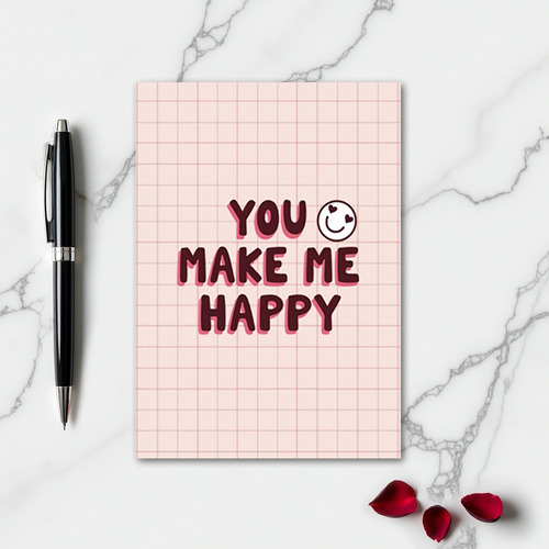 Happy Typography Art Card
