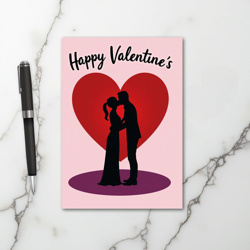 Happy Valentine Day Kiss Card