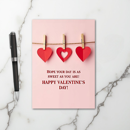 Happy Valentine Sweet Hearts Card