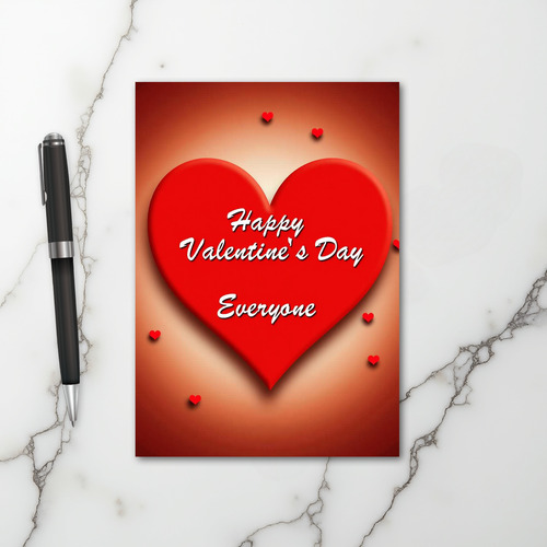 Happy Valentines Day Everyone Card