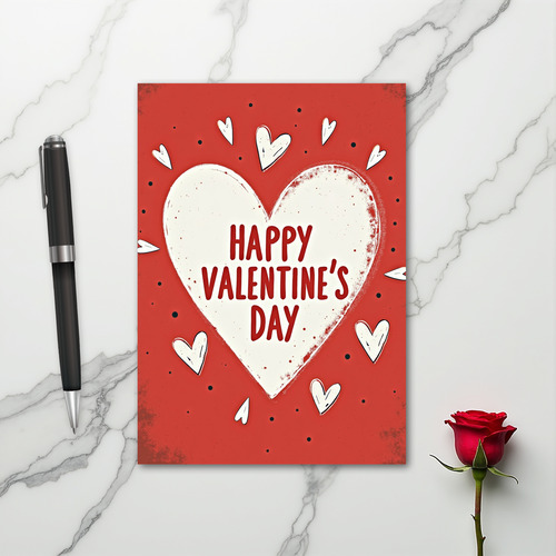 Happy Valentines Day Greeting Card