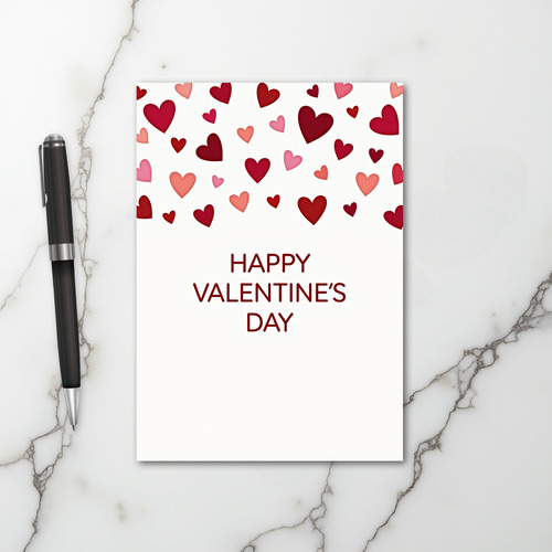 Happy Valentines Day Love Greeting Card
