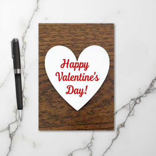 Happy Valentines Day Loving Heart Card