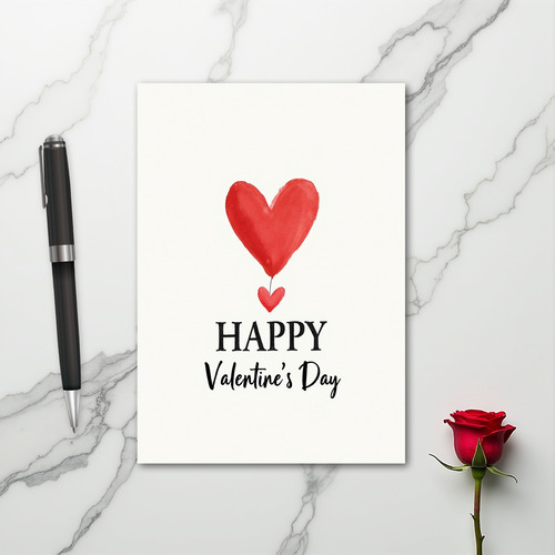 Happy Valentines Day Romantic Card