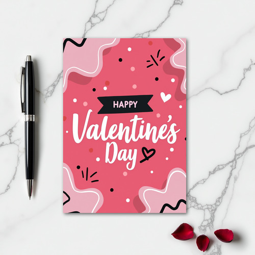 Happy Valentines Greeting Card