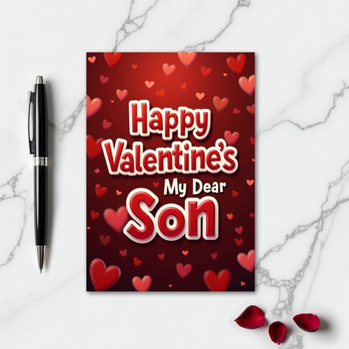 Happy Valentines Son Card