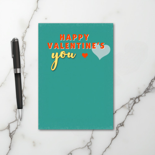 Happy Valentines You Card