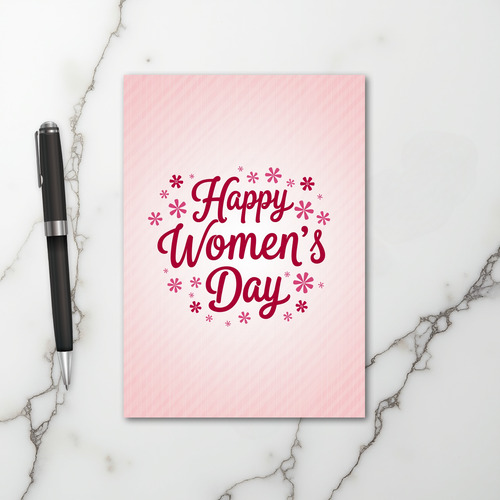 Happy Womens Day Greeting Card