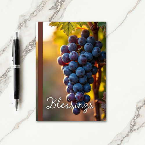 Harvest Blessings Card