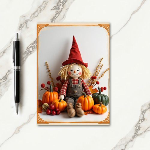 Harvest Friends Autumn Blessing Card