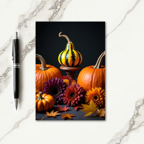 Harvests Golden Glow Card