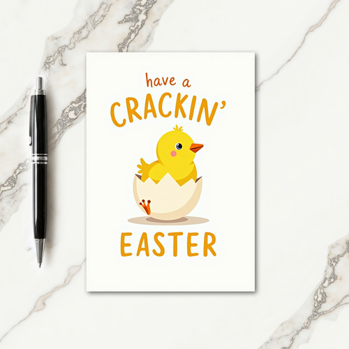 Hatched Easter Greeting Card
