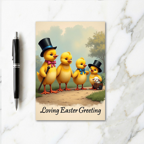 Hatchling Friends Springtime Card