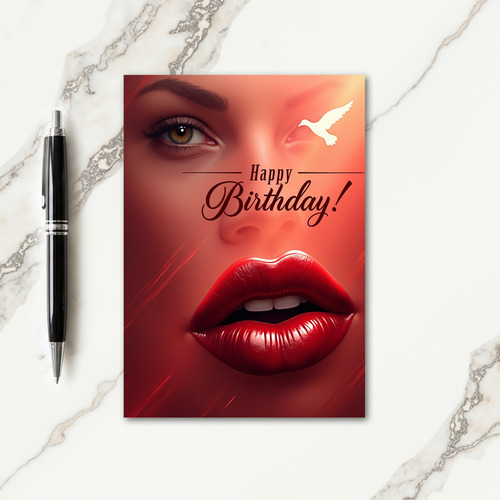 Hazel Eye Birthday Card