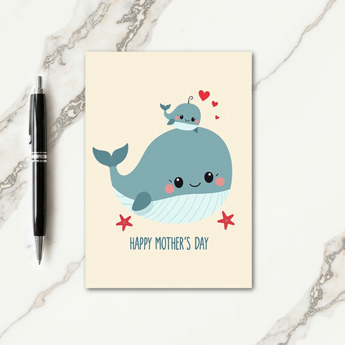 Heart Bubbles Mothers Day Card