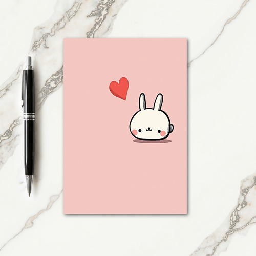Heart Character Birthday Card