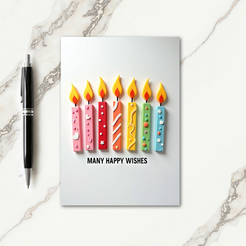 Heart Dot Birthday Card