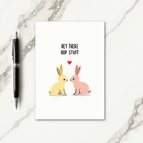 Heart Hop Stuff Greeting Card