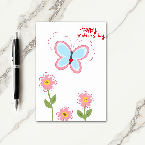 Heart Mothers Day Card