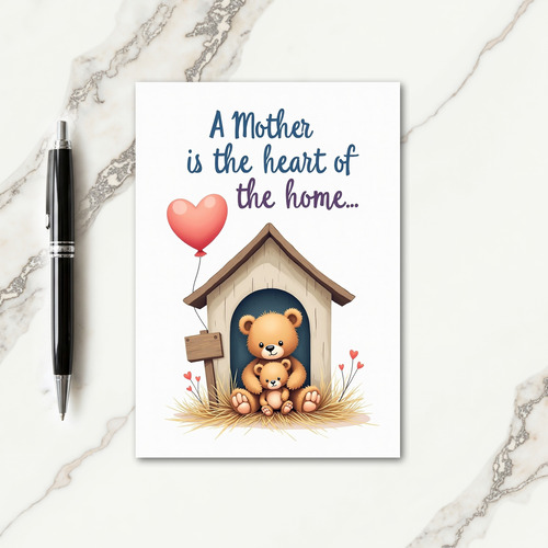 Heart Of Home Mothers Day Card