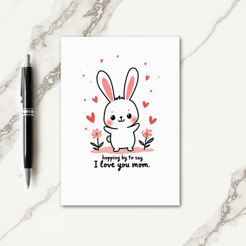 Heart Pattern Friend Card