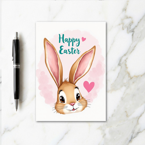 Heart Pattern Spring Card