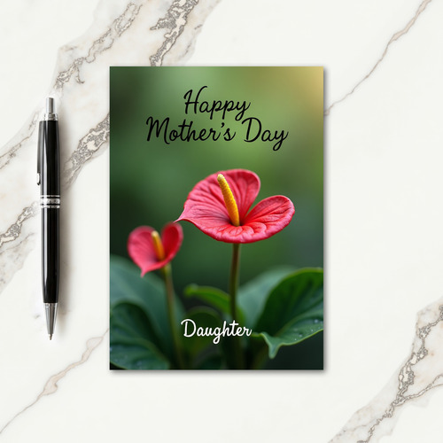 Heart Shaped Bloom Day Card